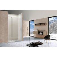 Душевая дверь Vincea Extra VDP-1E8090CL (хром/прозрачное) - Превью изображения №2 — Интернет-магазин Time-Shop