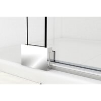 Душевая дверь Vincea Extra VDP-1E8090CL (хром/прозрачное) - Превью изображения №3 — Интернет-магазин Time-Shop