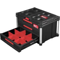 Ящик для инструментов Milwaukee Packout 3 Drawer Tool Box 4932472130 - Превью изображения №8 — Интернет-магазин Time-Shop