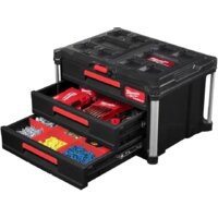 Ящик для инструментов Milwaukee Packout 3 Drawer Tool Box 4932472130 - Превью изображения №4 — Интернет-магазин Time-Shop