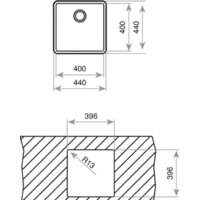 Кухонная мойка TEKA Be Linea RS15 40.40 - Превью изображения №3 — Интернет-магазин Time-Shop