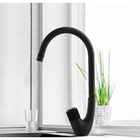 Смеситель Rubineta Swan-33(BK) SW0068 - Превью изображения №2 — Интернет-магазин Time-Shop