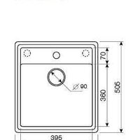 Кухонная мойка ZorG Como 46 (черный оникс) - Превью изображения №4 — Интернет-магазин Time-Shop
