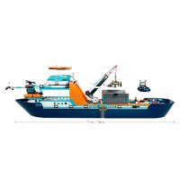 Конструктор LEGO City 60368 Корабль Исследователь Арктики - Превью изображения №8 — Интернет-магазин Time-Shop