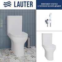 Lauter W246 2110246 + гигиенический душ Rainix 21LT7711CH (горизонтальный выпуск)