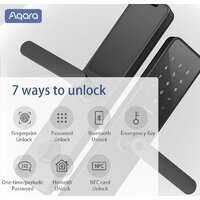 Дверной замок Aqara Door Lock A100 Zigbee ZNMS02ES - Превью изображения №3 — Интернет-магазин Time-Shop
