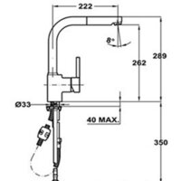 Смеситель TEKA ARK 938 (хром) [239381210] - Превью изображения №2 — Интернет-магазин Time-Shop