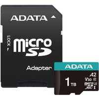 ADATA Premier Pro AUSDX1TUI3V30SA2-RA1 microSDXC 1TB (с адаптером)