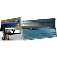 Одноосный прицеп Кремень Стандарт Плюс 2.5x1.3x0.3 (тент 30см) - Превью изображения №4 — Интернет-магазин Time-Shop