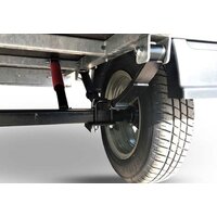 Одноосный прицеп Кремень Стандарт Плюс 2.5x1.3x0.3 (тент 30см) - Превью изображения №5 — Интернет-магазин Time-Shop