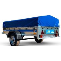 Одноосный прицеп Кремень Стандарт Плюс 2.5x1.3x0.3 (тент 30см) - Превью изображения №3 — Интернет-магазин Time-Shop