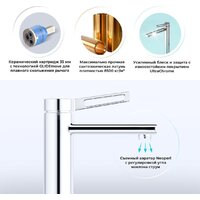 Смеситель Wellsee ONCE! and forever 182406000, отдельностоящий (хром) - Превью изображения №2 — Интернет-магазин Time-Shop