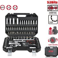 Универсальный набор инструментов Deli EDQ44094 (94 предмета) - Превью изображения №3 — Интернет-магазин Time-Shop