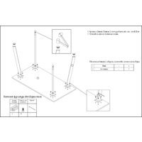 Кухонный стол Notta Тринити Лофт 140 25 мм 489657 (дуб вотан/белый матовый) - Превью изображения №9 — Интернет-магазин Time-Shop
