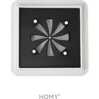 Вентиляционная решетка HOMY AIR квадратный AS125BRS 20x20 (черная) - Превью изображения №12 — Интернет-магазин Time-Shop