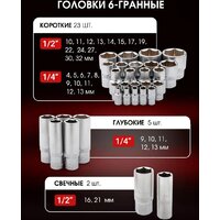 Универсальный набор инструментов BaumAuto BM-4992-5 (99 предметов) - Превью изображения №5 — Интернет-магазин Time-Shop