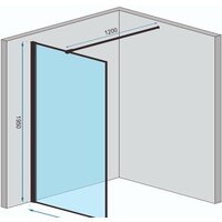 Душевая стенка Rea Bler 90 - Превью изображения №3 — Интернет-магазин Time-Shop