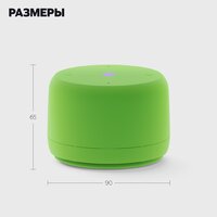 Умная колонка Яндекс Станция Лайт 2 без часов (зеленый) - Превью изображения №11 — Интернет-магазин Time-Shop