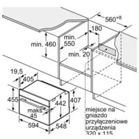 Электрический духовой шкаф Bosch Serie 8 CMG7361B1 - Превью изображения №10 — Интернет-магазин Time-Shop