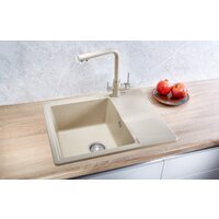 Кухонная мойка Granula 6201 (песок) - Превью изображения №3 — Интернет-магазин Time-Shop