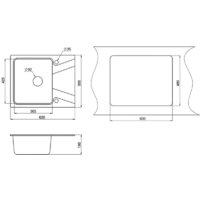 Кухонная мойка Granula 6201 (песок) - Превью изображения №2 — Интернет-магазин Time-Shop