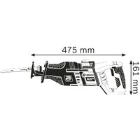 Сабельная пила Bosch GSA 1300 PCE Professional (060164E200) - Превью изображения №2 — Интернет-магазин Time-Shop