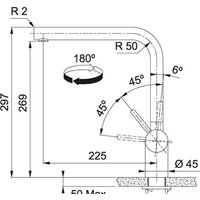 Смеситель Franke Atlas Neo 115.0628.207 (антрацит) - Превью изображения №5 — Интернет-магазин Time-Shop