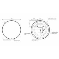  Cersanit Зеркало Eclipse Smart 80x80 64147 - Превью изображения №6 — Интернет-магазин Time-Shop