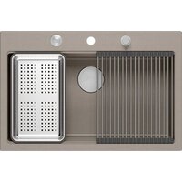 Кухонная мойка Quadron HQM7650U4_BS - Превью изображения №2 — Интернет-магазин Time-Shop