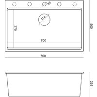 Кухонная мойка Quadron HQM7650U4_BS - Превью изображения №12 — Интернет-магазин Time-Shop