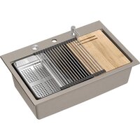 Кухонная мойка Quadron HQM7650U4_BS - Превью изображения №5 — Интернет-магазин Time-Shop