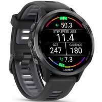 Умные часы Garmin Forerunner 970 47 мм (темно-серый/серый) - Превью изображения №3 — Интернет-магазин Time-Shop