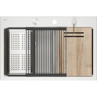 Кухонная мойка Quadron HQC7650U1_BS - Превью изображения №3 — Интернет-магазин Time-Shop