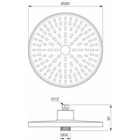 Душевая лейка Ideal Standard BD581AA (хром) - Превью изображения №3 — Интернет-магазин Time-Shop