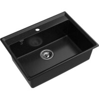 Кухонная мойка GranFest GF-LV-660 (черный) - Превью изображения №2 — Интернет-магазин Time-Shop