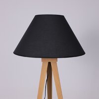 Торшер AksHome Wemba E27 (черный) - Превью изображения №5 — Интернет-магазин Time-Shop