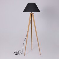 Торшер AksHome Wemba E27 (черный) - Превью изображения №4 — Интернет-магазин Time-Shop