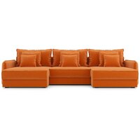 П-образный диван Mio Tesoro Кросби М102 (Velutto 60) - Превью изображения №2 — Интернет-магазин Time-Shop