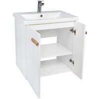  Viant Тумба под умывальник Мюнхен Como 80 VMUN80COBEL-T2STP (белый) - Превью изображения №3 — Интернет-магазин Time-Shop