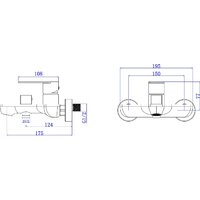 Смеситель AV Engineering AVLES3-BW0 - Превью изображения №2 — Интернет-магазин Time-Shop