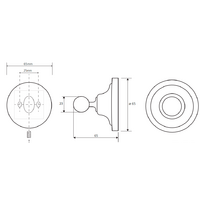 Крючок для ванны Bemeta 144106137 - Превью изображения №2 — Интернет-магазин Time-Shop