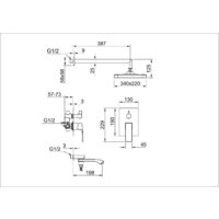 Душевая система  Raglo R01.27.09 - Превью изображения №2 — Интернет-магазин Time-Shop