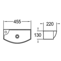 Умывальник SantiLine SL-2013R - Превью изображения №2 — Интернет-магазин Time-Shop