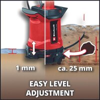 Дренажный насос Einhell GE-DP 18/25 LL Li - Solo 4181590 (без АКБ) - Превью изображения №3 — Интернет-магазин Time-Shop