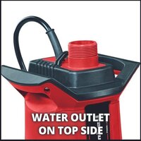 Дренажный насос Einhell GE-DP 18/25 LL Li - Solo 4181590 (без АКБ) - Превью изображения №5 — Интернет-магазин Time-Shop