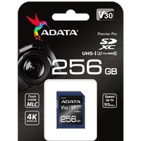 Карта памяти ADATA Premier Pro ASDX256GUI3V30S-R SDXC 256GB - Превью изображения №2 — Интернет-магазин Time-Shop