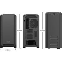 Корпус be quiet! Silent Base 601 BG026 (черный) - Превью изображения №2 — Интернет-магазин Time-Shop