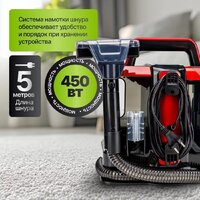 Пылесос Kiwi KCC-4322RB (красный/черный) - Превью изображения №13 — Интернет-магазин Time-Shop