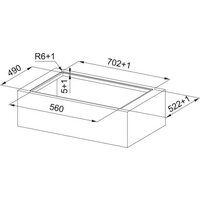 Варочная панель Franke Smart 2gether Black Lines FSM 7081R HI 340.0705.338 - Превью изображения №6 — Интернет-магазин Time-Shop