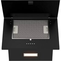 Кухонная вытяжка Elikor Коралл 50П-430-К3Д 266399 (черный/черное стекло) - Превью изображения №5 — Интернет-магазин Time-Shop